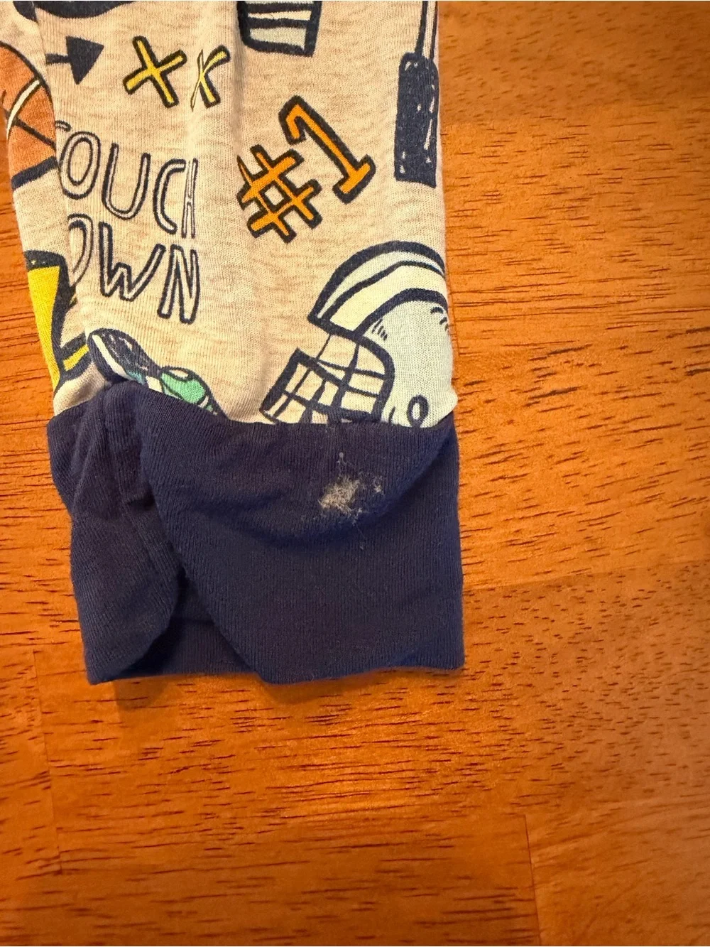 Little Sleepies LS 5/6 Game Day Football Bamboo long Sleeve Pajamas